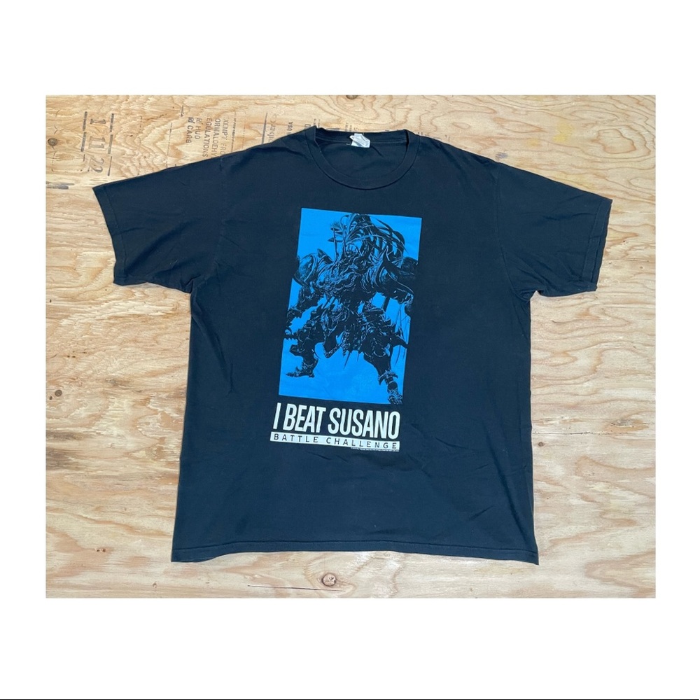 Final Fantasy XIV Online T-shirt Battle Challenge “I Beat Susano” - Rare - XL